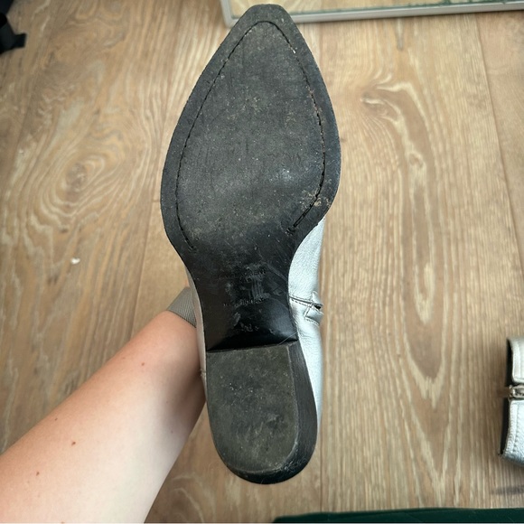 Saint Laurent Silver Western Boot - Picture 3 of 5